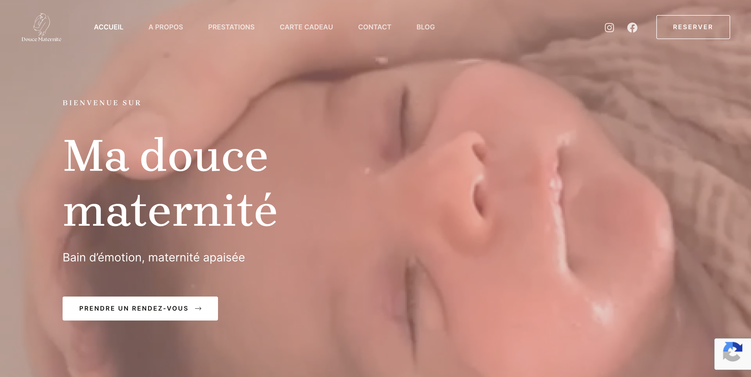 Ma Douce Maternité — Site web